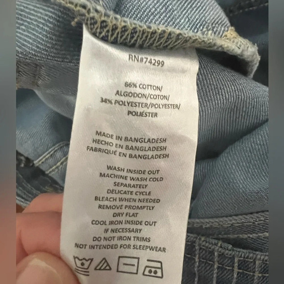 DKNY Girls Romper. Short Overall. Girls 10 - Picture 6 of 6